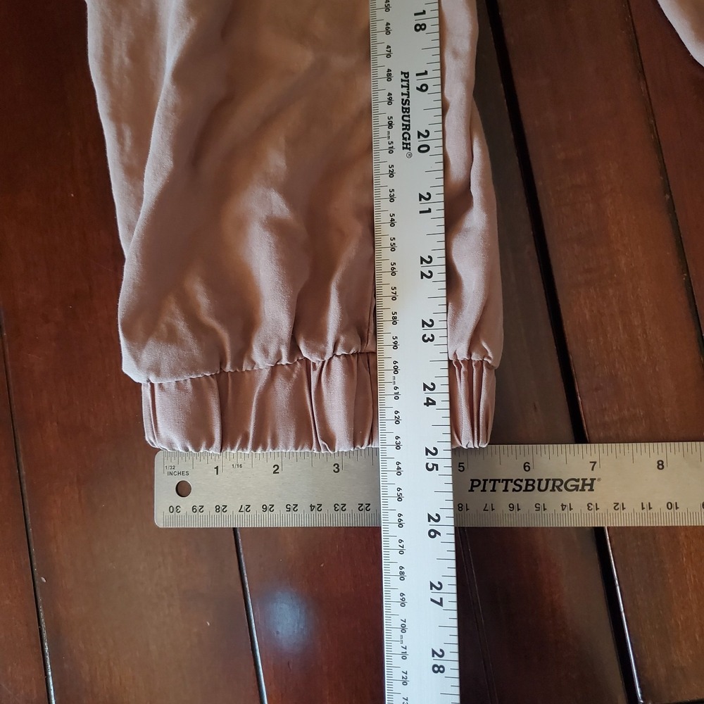 Thread and Supply Tencel Lyocell Cargo Joggers Cafe Mocha Size Medium - Picture 6 of 7